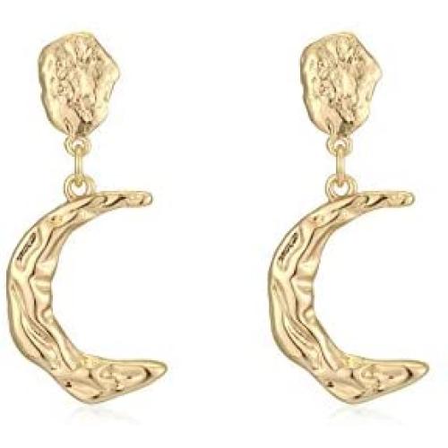 LOYATA Star Huggie Earrings Gold Dangle Hoop Drop 14K Gold Filled Dainty Small Simple Hypoallergenic Jewelry Gift for Women