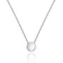 PAVOI 14K Gold Plated Sterling Silver Dot Pendant | Layered Necklaces | Gold Necklaces for Women | 18'' Length with a 2'' Extension