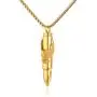 The Eagle Bullet Shape Pendant Necklace for Men The Eagle Bullet Shape Pendant Necklace for Men