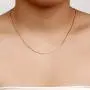 18K Solid Gold 0.5mm Diamond- Cut Italian Box Chain Necklace- Made in Italy- Yellow White or Rose 18K Solid Gold 0.5mm Diamond- Cut Italian Box Chain Necklace- Made in Italy- Yellow White or Rose