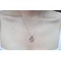 Gin & Grace 10K Rose Gold Genuine Pink Morganite Gemstone Pendant Necklace for Women