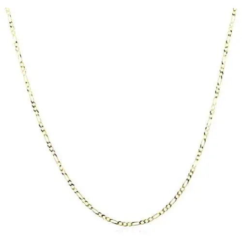 14K Gold 2.0mm Figaro/3+1 Link Chain Necklace- Made in Italy - Multiple Colors and Sizes 14K Gold 2.0mm Figaro/3+1 Link Chain Necklace- Made in Italy - Multiple Colors and Sizes