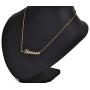 Aoloshow Stainless Steel Personalized Name Necklace Bracelet Jewelry Custom Made Any Names