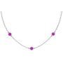 Dazzlingrock Collection 1.00 Carat (ctw) Ladies Necklace 1 CT, Sterling Silver