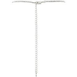 Rosemarie Collections Womens Rhinestone Fringe Dangle Necklace and Earrings Set