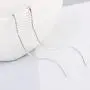 LGSY Twisted Threader Earrings for Women Sterling Silver, Wire Lightweight Earrings for Jewelry Gift