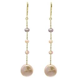 Effy 14K Rose Gold Fresh Water Pearl Earrings IEY0P344J2