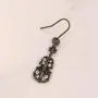 Spinningdaisy Antique Bronze Musical Instrument Dangle Earrings Spinningdaisy Antique Bronze Musical Instrument Dangle Earrings