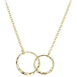 Personalized 2 Names Necklace for Girlfriend with 2 Heart Simulated Birthstone Couple Love Pendant Necklace for Women
