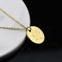 Personalized Gifts for Her Women Daughter Mom Sister Best Friend Special Edition Floral Bouquet 18K Gold Necklace Cute Dainty Pendant Stainless Steel Jewelry
