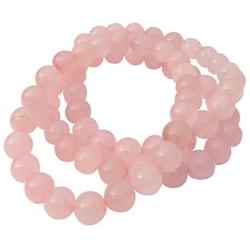 Ollie West Set of 3 Crystal Bracelets - Healing Crystals, Energy, Worry Stone, Triple Protection Bracelets