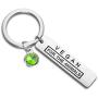 KUIYAI Vegan Keychain for The Animals Vegetarian Keychain Animal Lover Gift