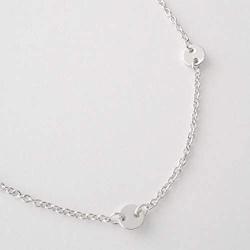 HONEYCAT Milky Way Disc Chain Bracelet in Gold, Rose Gold, or Silver | Minimalist, Delicate Jewelry