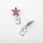 Anime Earrings HUNTER x HUNTER Hisoka Earrings Cosplay Stars Teardrop Poker Earring Stud for Women Men Earring Jewelry Gift Accessories