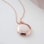 HONEYCAT Keepsake Locket Necklace in Gold, Rose Gold, or Silver | Minimalist, Delicate Jewelry