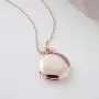 HONEYCAT Keepsake Locket Necklace in Gold, Rose Gold, or Silver | Minimalist, Delicate Jewelry HONEYCAT Keepsake Locket Necklace in Gold, Rose Gold, or Silver | Minimalist, Delicate Jewelry