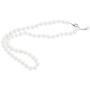 LEILEE Faux Hand Knotted Glass Imitation Pearls Necklace Earring Jewelry 4 Set for Women and Girls