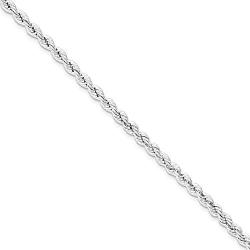 Mens Italian 925 Sterling Silver Diamond Cut Rope Chain Necklace, 5MM, 6MM, 7.5MM,8.5MM- Mens Rope Chain, Sterling Silver Rope Chain Necklace For Men, Mens Rope Chain Bracelet