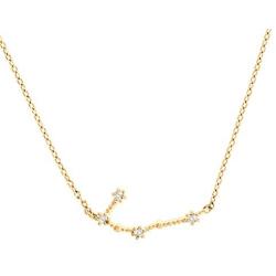 PAVOI 14K Gold Plated Astrology Constellation Horoscope Zodiac Necklace 16-18''