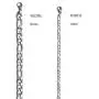 W WOOGGE 4mm/8mm Figaro Chain Necklace - 14''/16''/18''/20''/22'' Chunky Necklace Chain Choker Necklace for Women Men Kids Boys Girls