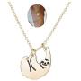 CHUYUN 3 Colors Hollow Design Snail Necklace Tiny Animal Pendant Sloths Jewelry Cute Animal Charm Necklace