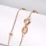Solid 14K, 18K Gold Bracelets for Women, Real Gold Bead Thin Chain Bracelet