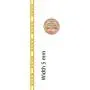 Lifetime Jewelry 5mm Crushed Figaro Chain Necklace for Men & Women 24k Gold Plated Lifetime Jewelry 5mm Crushed Figaro Chain Necklace for Men & Women 24k Gold Plated