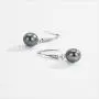 Freshwater Pearl Earrings Dangle Drop Sterling Silver Earrings Diamond Accented Fine Jewelry for Women Freshwater Pearl Earrings Dangle Drop Sterling Silver Earrings Diamond Accented Fine Jewelry for Women