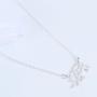 Qiandi Rhinoceros Animal Rhino Necklaces Pendants Birthday Jewelry Gift for Girls Women