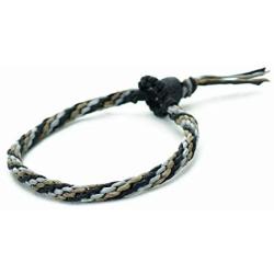 KIRIDA Waterproof Wax Coated Braided Rope Bracelet