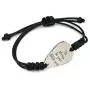 MUEEU Guitar Pick Bracelet Hand Stamped Silver Aluminum Jewelry Personalized Bracelets