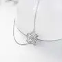 SOULMEET Sterling Silver Yoga Lotus Flower Necklace for Women Girls with Inspirational Quote on Gift Card, Happy Birthday Gifts for Mom Daughter SOULMEET Sterling Silver Yoga Lotus Flower Necklace for Women Girls with Inspirational Quote on Gift Card, Happy Birthday Gifts for Mom Daughter