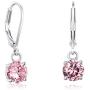 Buyless Fashion Girls And Women Dangle Earrings Silver Color CZ Fashion Jewelry