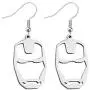 ENSIANTH Iron Man Necklace Iron Man Earrings Iron Man Jewelry Fathers Gift Mother’s Gift Avenger Fan Gift ENSIANTH Iron Man Necklace Iron Man Earrings Iron Man Jewelry Fathers Gift Mother’s Gift Avenger Fan Gift