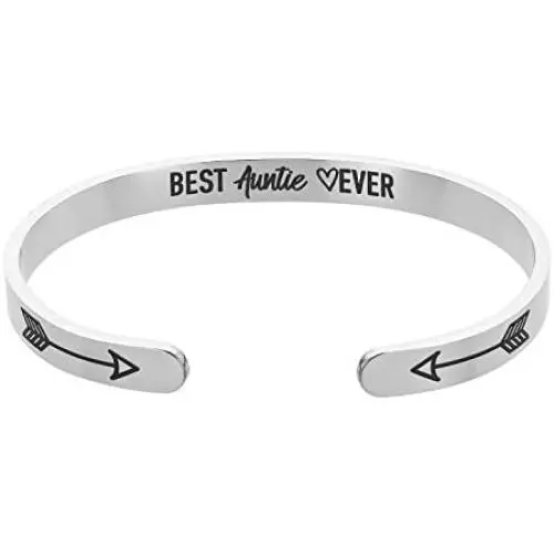 Augonfever Auntie Niece Gifts Necklace and Bracelet for Women Girls Augonfever Auntie Niece Gifts Necklace and Bracelet for Women Girls