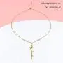 OMC Jewelry 10K Gold Plated Cherry Blossom Jewelry Set w/Earrings and Necklace OMC Jewelry 10K Gold Plated Cherry Blossom Jewelry Set w/Earrings and Necklace