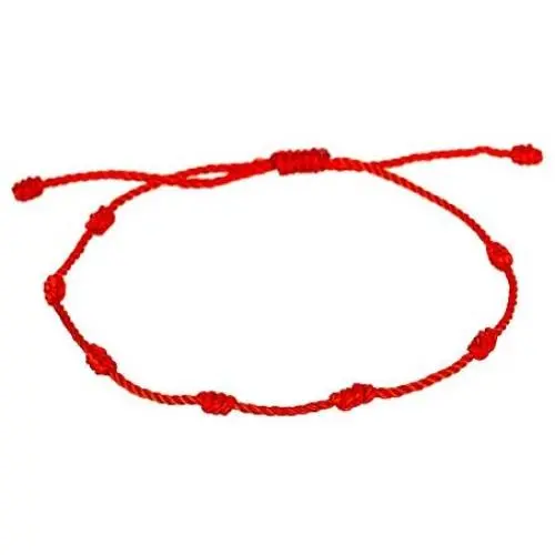 Handmade 7 Knots Red String Bracelet for Protection, Evil Eye and Good Luck, Amulet for Success and Prosperity, Friendship Bracelets for Women Men Teens Handmade 7 Knots Red String Bracelet for Protection, Evil Eye and Good Luck, Amulet for Success and Prosperity, Friendship Bracelets for Women Men Teens