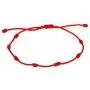 Handmade 7 Knots Red String Bracelet for Protection, Evil Eye and Good Luck, Amulet for Success and Prosperity, Friendship Bracelets for Women Men Teens Handmade 7 Knots Red String Bracelet for Protection, Evil Eye and Good Luck, Amulet for Success and Prosperity, Friendship Bracelets for Women Men Teens