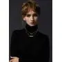 YADOCA 13 Pcs Layered Necklace Multilayer Choker Necklace for Women Charm Tiered Long Choker Chain Y Pendant Necklace Silver Tone Gold Tone