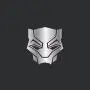 Marvel Comics Black Panther Jewelry, Stainless Steel Pendant Necklace, 22'' Ball Chain Marvel Comics Black Panther Jewelry, Stainless Steel Pendant Necklace, 22'' Ball Chain