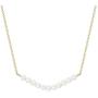 Rhinelife Layered Dainty Circle Chokers Necklace Y Pendant Handmade 14K Gold Plated Rectangle Bar Long Necklace for Women Simple Boho Jewelry Gift