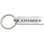 Beeshion 11 Years and I Steel Love You Keychain Personalised 11th Wedding Anniversary Jewelry for Men Women Boyfriend Gift