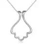 Zoeniya Sterling Silver Ring Holder Necklace Pendant Jewelry for Women Gifts Zoeniya Sterling Silver Ring Holder Necklace Pendant Jewelry for Women Gifts