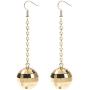 Disco Ball Earrings for Women - 70s Halloween Earrings Womens Costume Accessories - Choice of Color