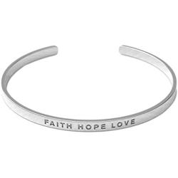 Remember Him Christian Bracelet | Crafted from Tarnish Resistant Silver, 18k Rose Gold Coated & 18k Gold Coated Material | Adjustable for All Wrist Sizes | Suitable for Men and Women