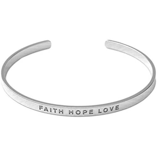 Remember Him Christian Bracelet | Crafted from Tarnish Resistant Silver, 18k Rose Gold Coated & 18k Gold Coated Material | Adjustable for All Wrist Sizes | Suitable for Men and Women