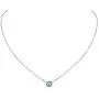 ChicSilver 925 Sterling Silver 12 Months Sparkling Round Cut Created Birthstone Pendant Necklace, 16 Inch Rolo Chain (with Gift Box)