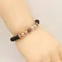 Muyasea 8mm Beads Crown King Charm Bracelet for Men&Women Natural Semi-Precious Stones Collection Reiki Friendship Gift Bracelets