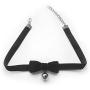3GARDEN COS Gothic Lolita Bow Bells Velvet Ribbon Lace Necklace Choker