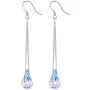 Aurora Borealis Jewelry for Women Girls,Sterling Silver Necklaces Earrings Crystal from Swarovski,Mothers Day Gift for Her